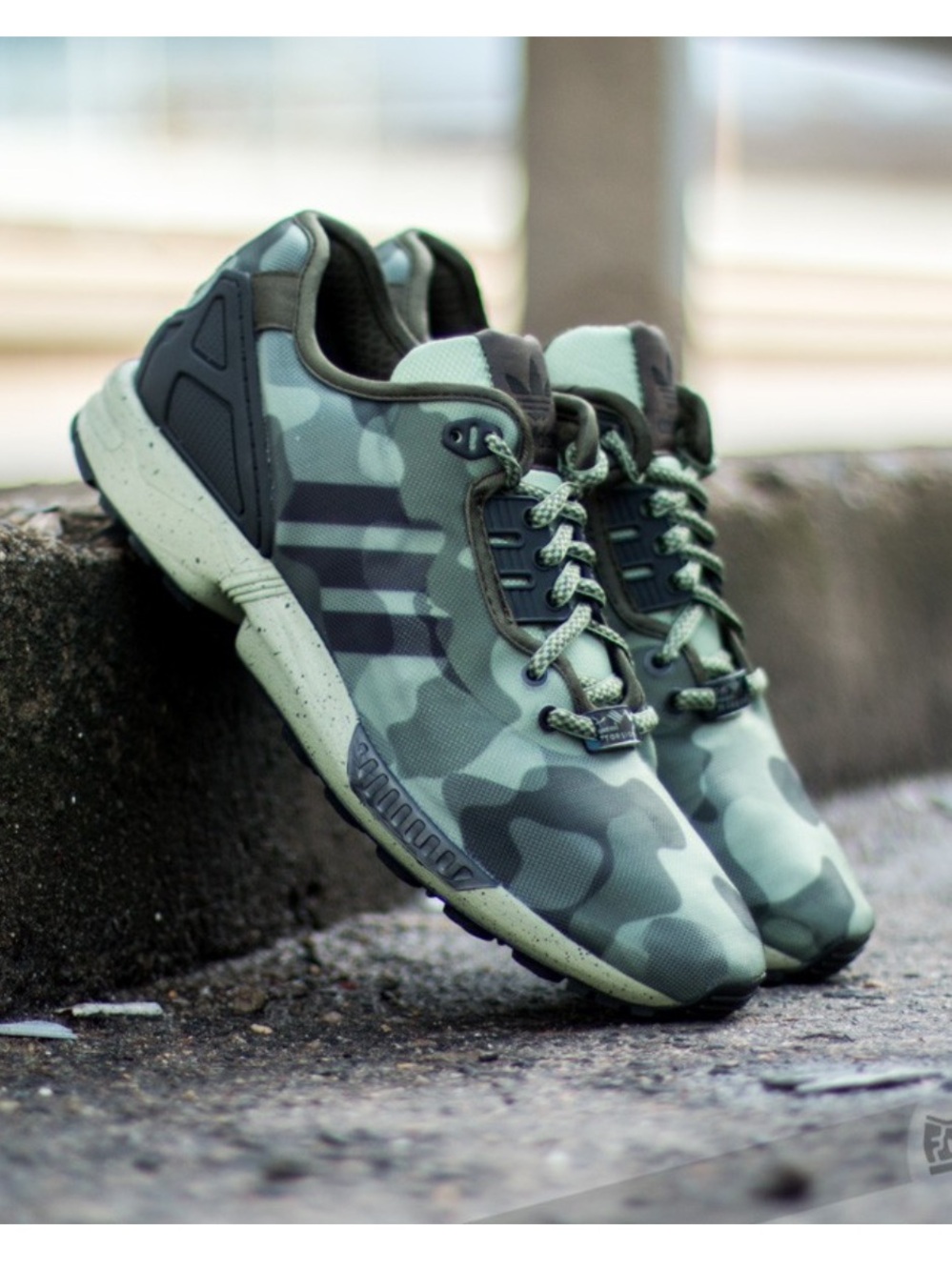 Adidas ZX Flux Decon Torsion Camo Sneakers Men’s Size 11